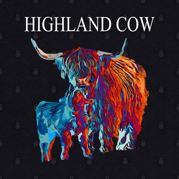 Highland Cow by ShirtPirat